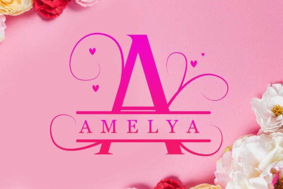 Amelya Monogram Font