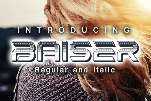 Baiser: A Stylish Font for Elegant Design