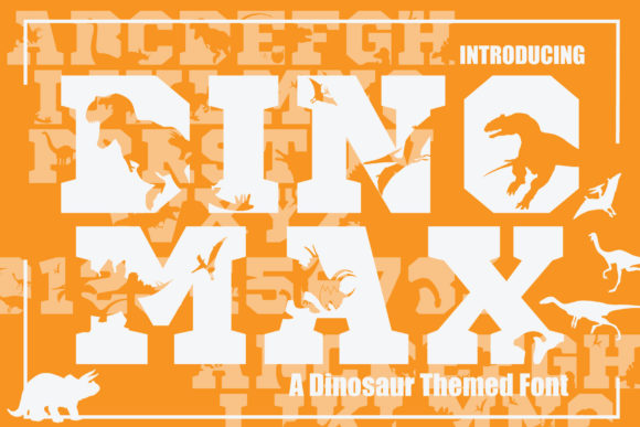 Dinomax Font: Playful & Bold