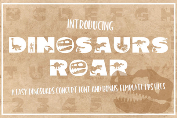 Dinosaurus Roar Font for Business