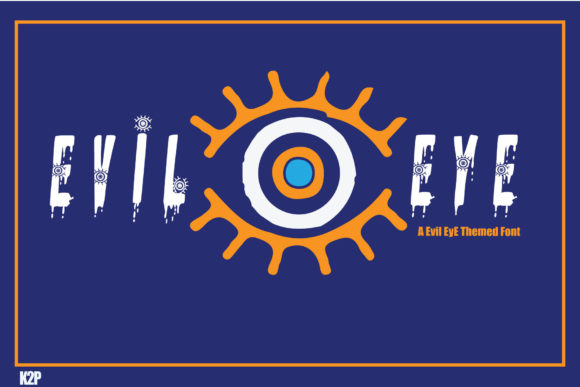 Evil Eye II Font for Creative Projects