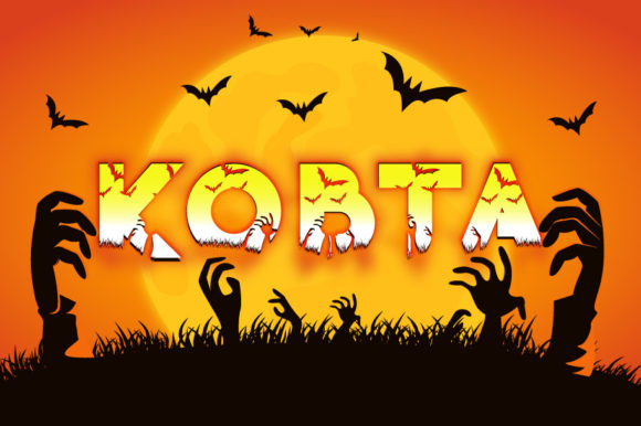 Kobta: A Spooky Font for Web Design
