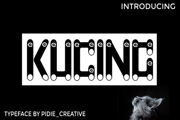 Kucing: A Decorative Font for Web Design