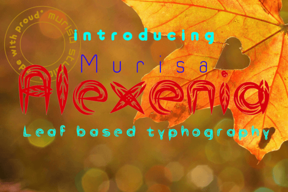 Murisa Alexenia: A Font for Creative Brands