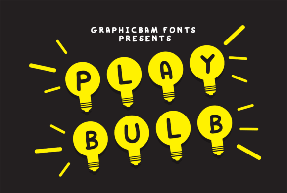 Play Bulb: A Creative Font for Bold Campaigns