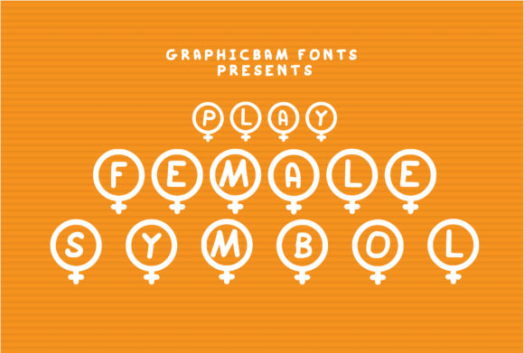 Play Female Symbol Font