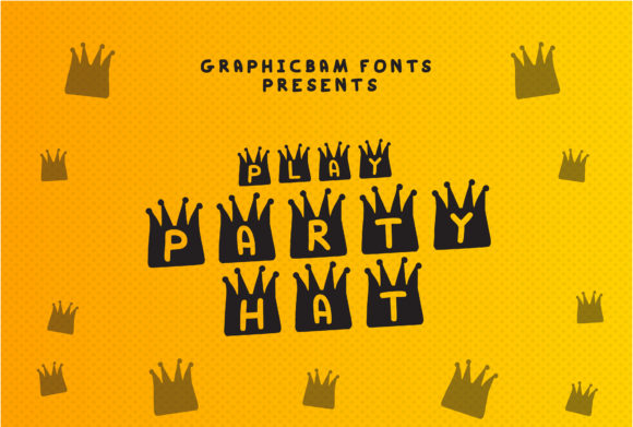 Play Party Hat Font for Web Design