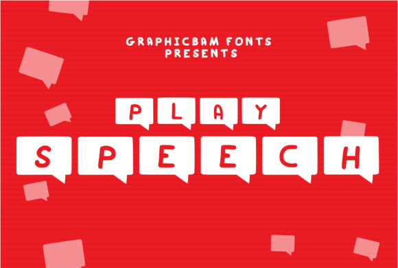 Play Speech: A Stylish Font for Editorial Design