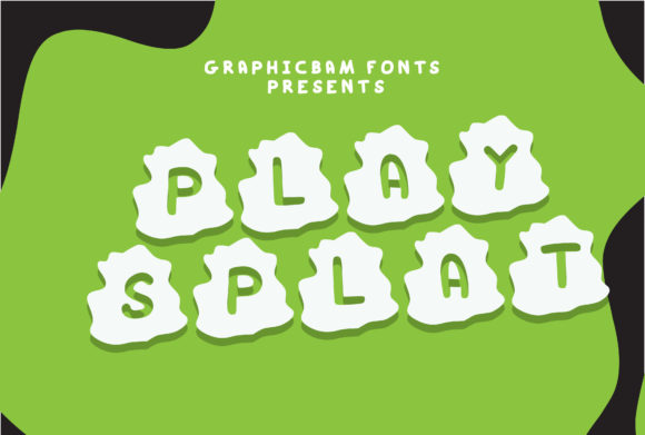 Play Splat: A Bold Font for Creative Marketing