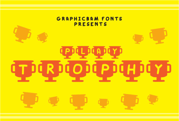 Play Trophy: A Bold Typographic Statement
