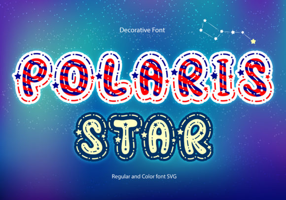 Polaris Star: A Bold, Creative Display Font