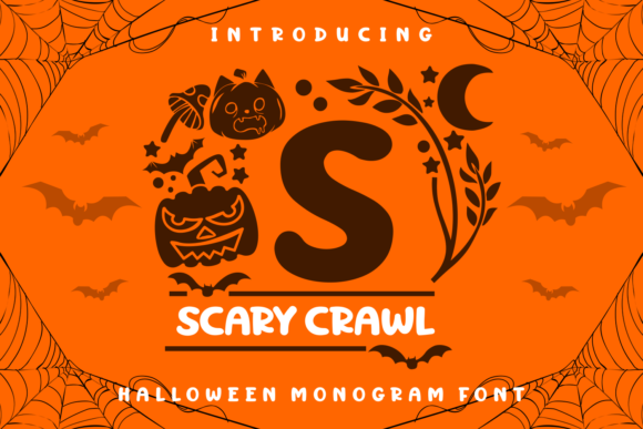 Scary Crawl: A Spooky Typeface for Creative Projects