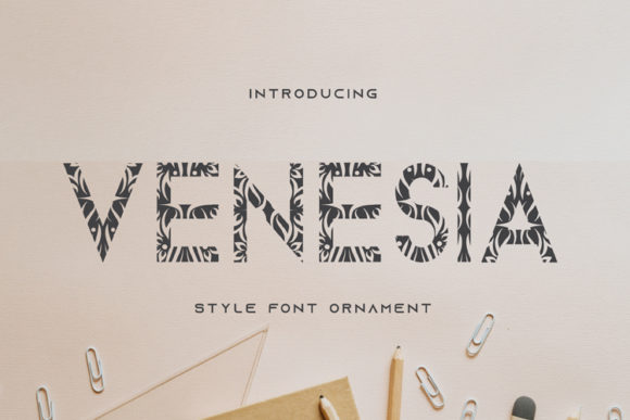 Venesia: A Fresh Decorative Font